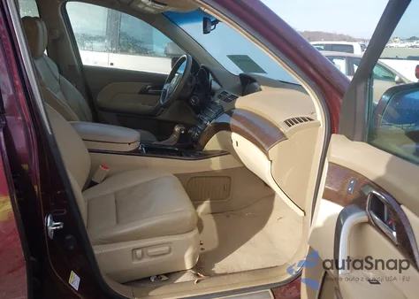 2010 Acura Mdx Technology Package z USA, uszkodzony, nr VIN 2HNYD2H47AH521105